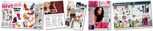 Reviews of our products in magazines.